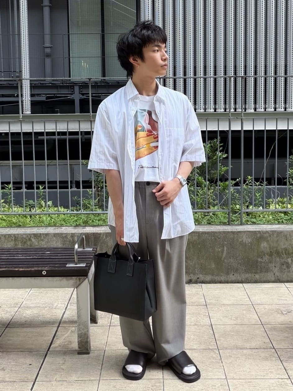 BEAUTY&YOUTH UNITED ARROWS | ウーステッド バギー イージー パンツ