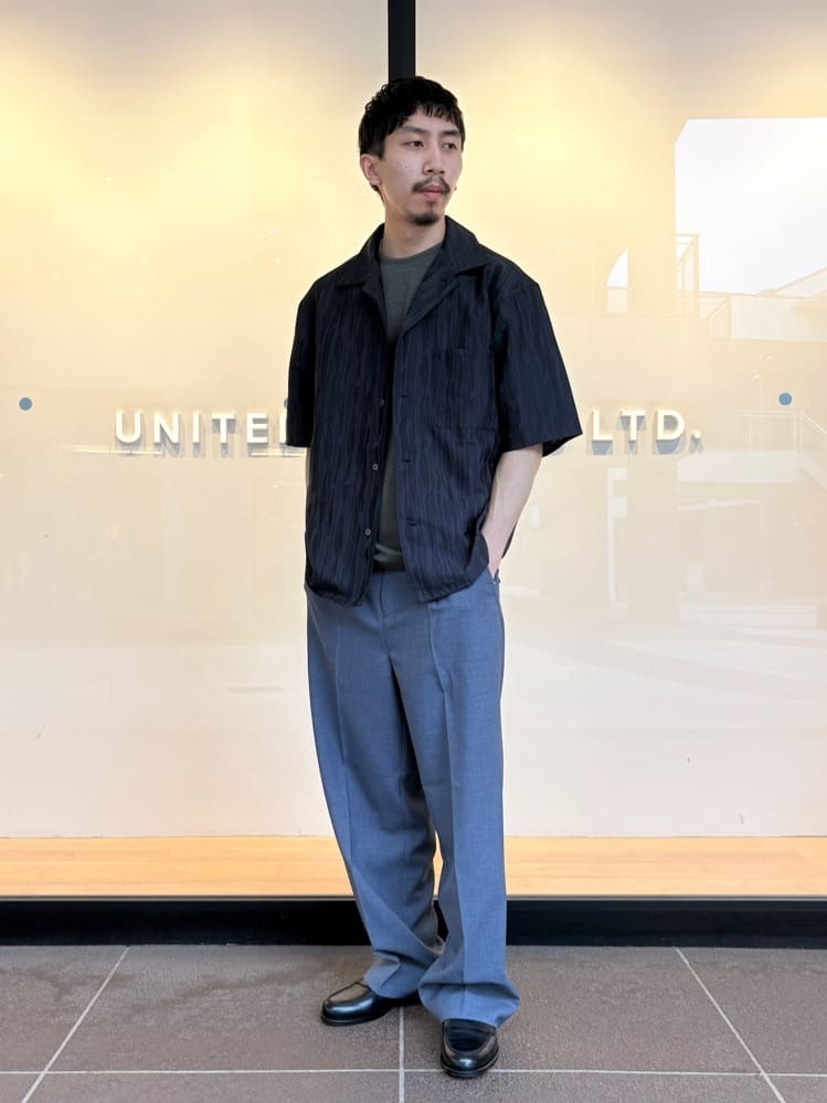 UNITED ARROWS LTD. OUTLET | リネンライク ジャカード 半袖 シャツ