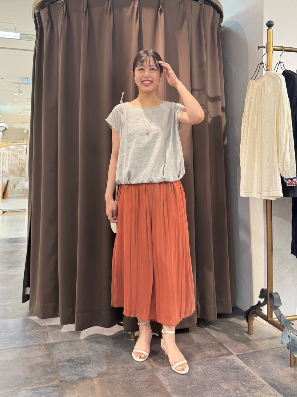 BEARDSLEY | NEWシワシフォンギャザーパンツ | Rakuten Fashion(楽天