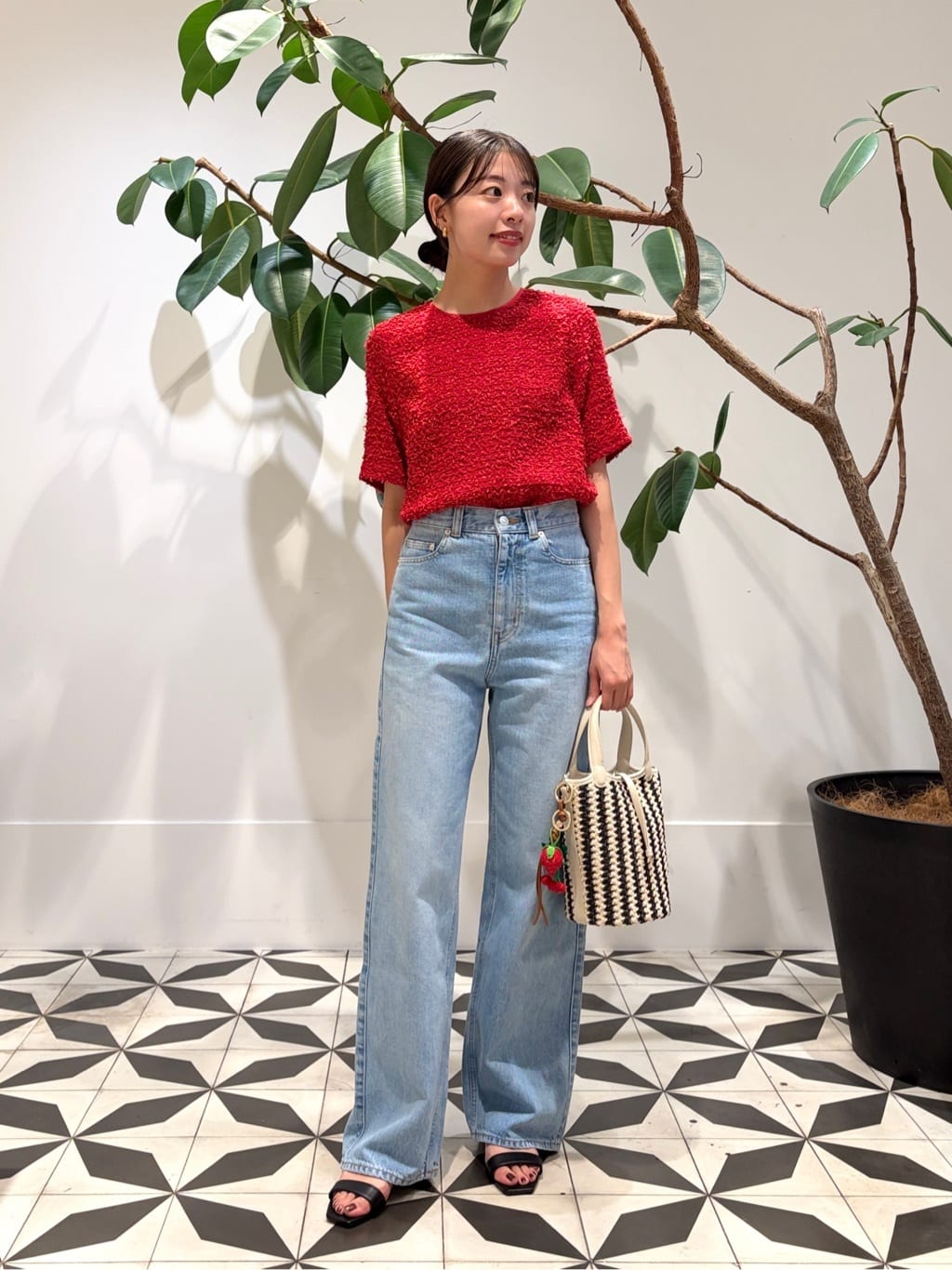 TOMORROWLAND | デニム ワイドストレートパンツ | Rakuten Fashion