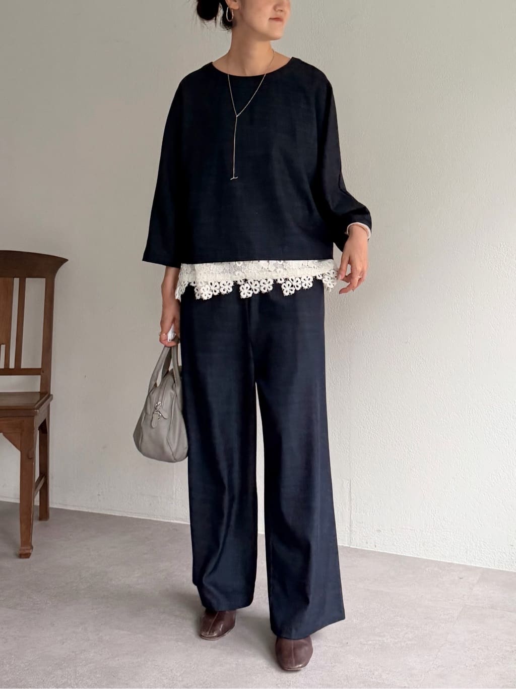 BEARDSLEY | 裾レースカットソー | Rakuten Fashion(楽天ファッション