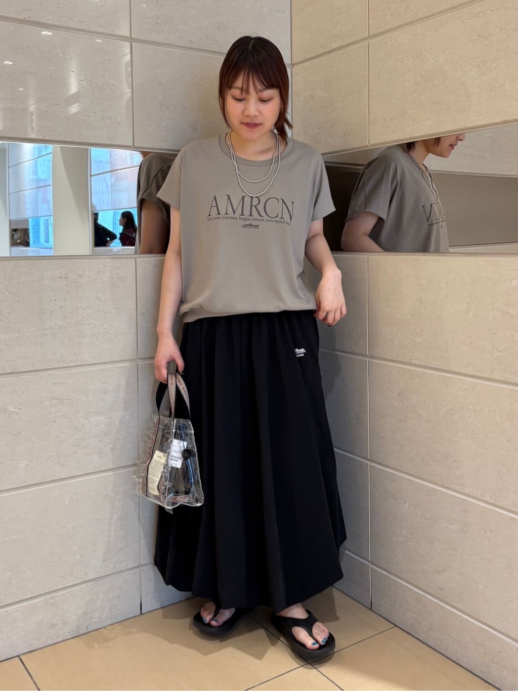 FREAK’S STOREのロングボールネックレスを使ったコーディネートを紹介します。｜Rakuten Fashion(楽天ファッション／旧楽天ブランドアベニュー)7268288