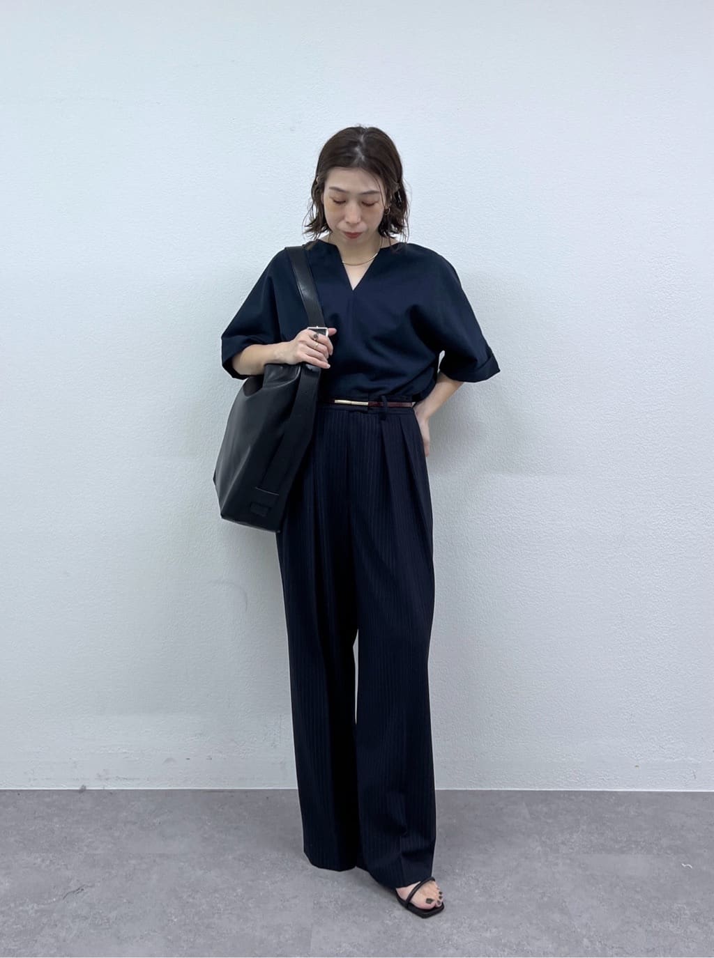 GALLARDAGALANTEのスキッパーブラウスを使ったコーディネートを紹介します。｜Rakuten Fashion(楽天ファッション／旧楽天ブランドアベニュー)7269109