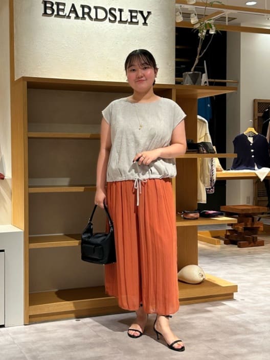 BEARDSLEY | NEWシワシフォンギャザーパンツ | Rakuten Fashion(楽天