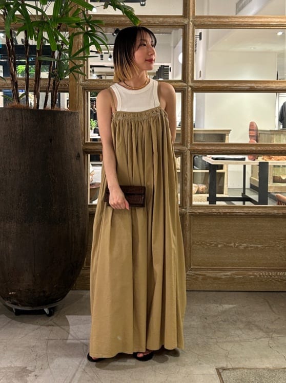 GALLARDAGALANTEの【Dhritie】エンブロイダリーキャミオールインワンを使ったコーディネートを紹介します。｜Rakuten Fashion(楽天ファッション／旧楽天ブランドアベニュー)7269419