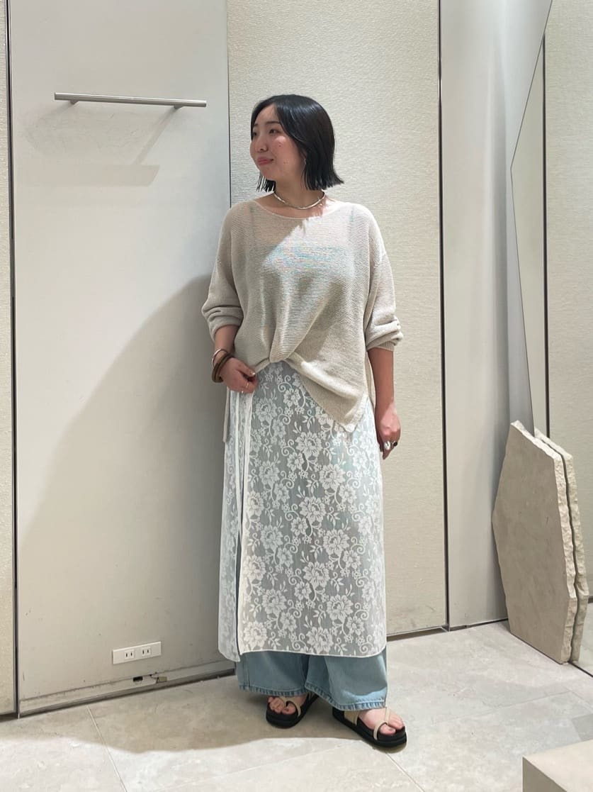 GALLARDAGALANTE | ペーパーヤーンメッシュニット | Rakuten Fashion