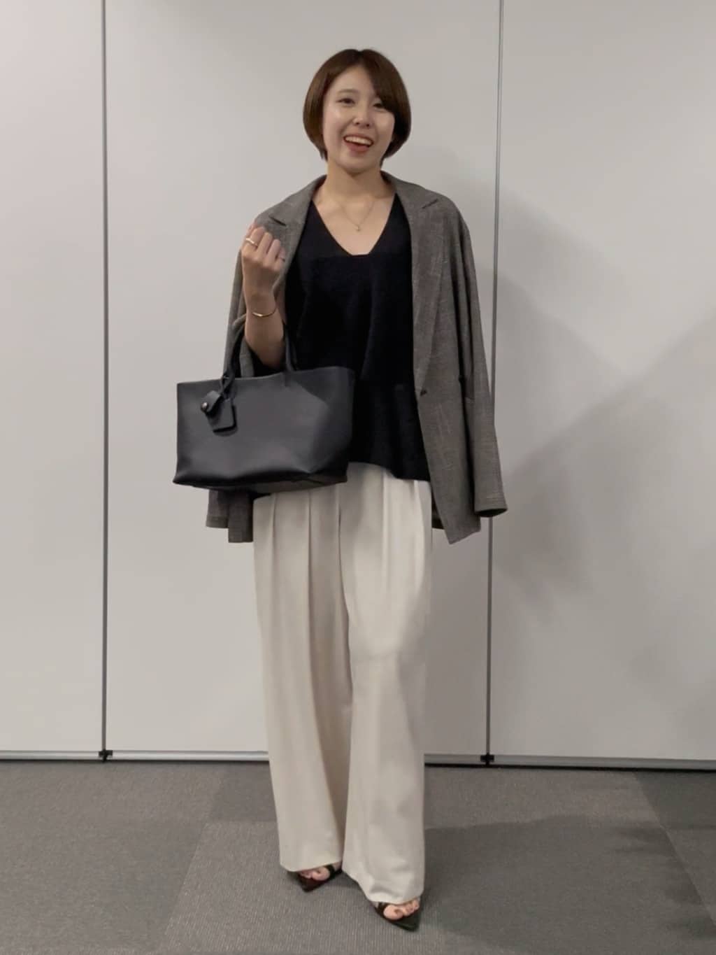 RIVE DROITE | カラミチェックオーバージャケット | Rakuten Fashion