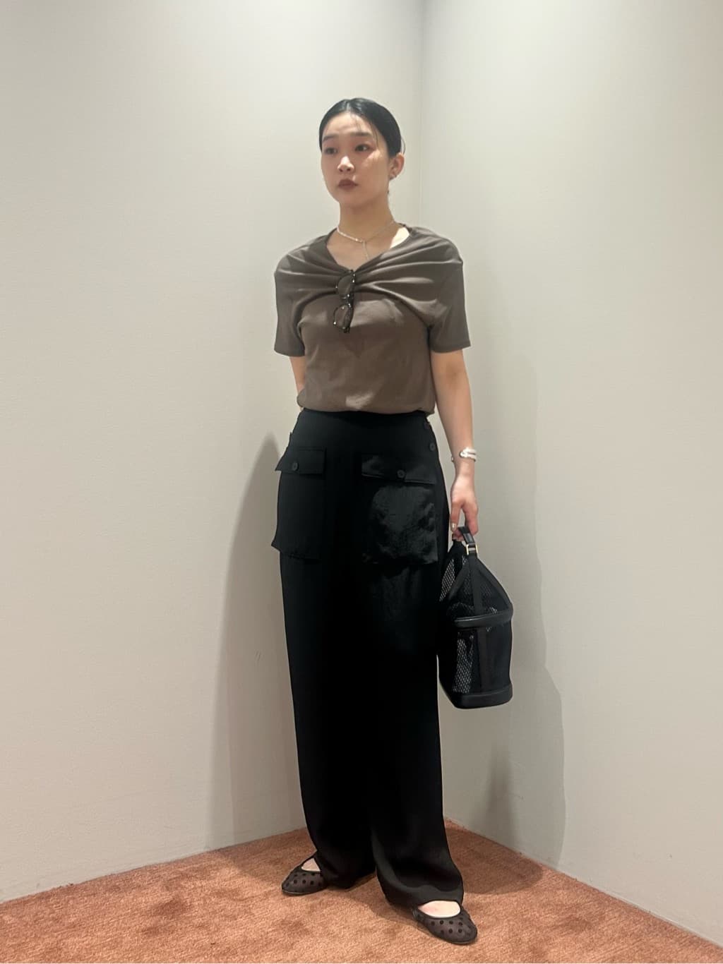 conte オフショルダー ブラック 長袖 トップス UNITED ARROWS | <conte>オフショルダー Tシャツ | Rakuten Fashion