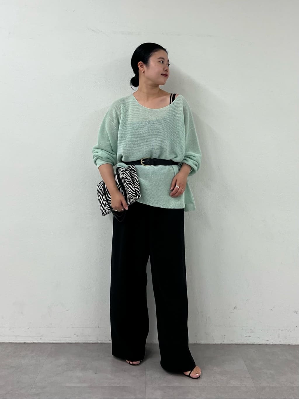 GALLARDAGALANTE | ペーパーヤーンメッシュニット | Rakuten Fashion