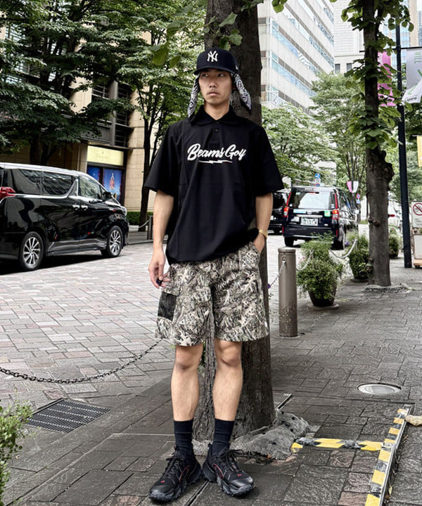 BEAMS GOLF | 【別注】ELECTRIC GOLF / サイドメッシュ ポロシャツ