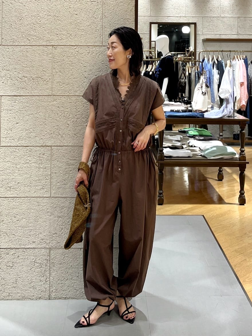 RIVE DROITE | レーストリムロンパース | Rakuten Fashion(楽天