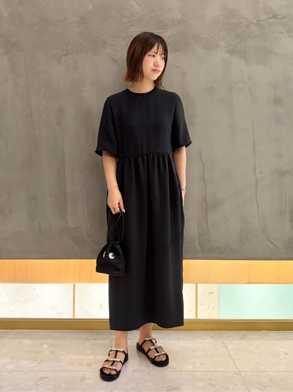UNITED ARROWS | COMFY ショートスリーブ ワンピース -防汚 UVカット