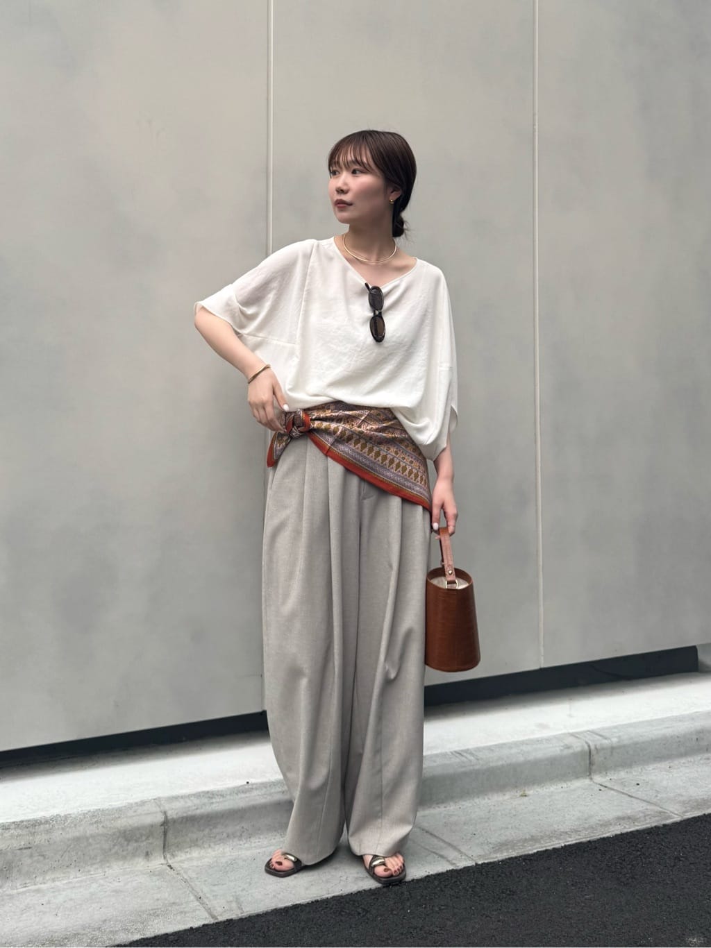 GALLARDAGALANTEのドルマンジャージープルオーバーを使ったコーディネートを紹介します。｜Rakuten Fashion(楽天ファッション／旧楽天ブランドアベニュー)7271731