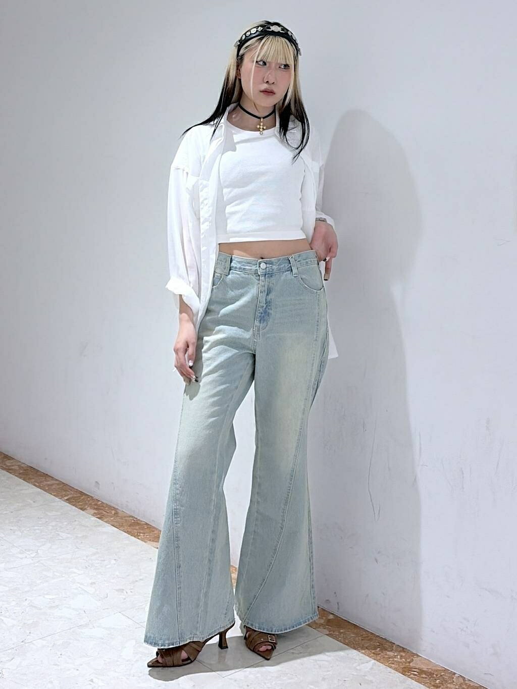 PAGEBOY | クルケアシアーシャツ | Rakuten Fashion(楽天ファッション