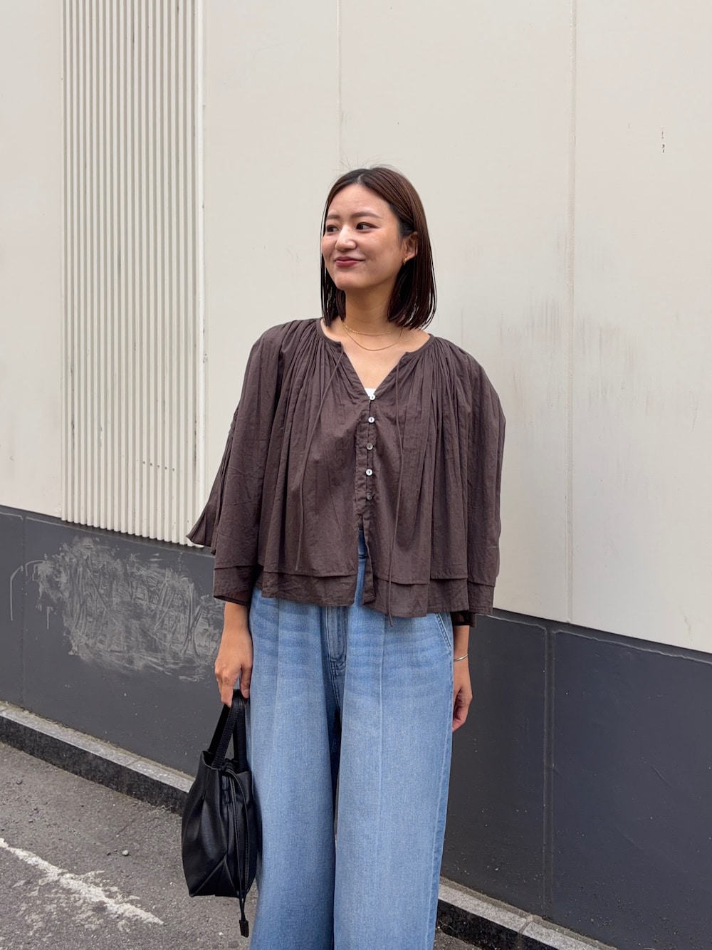 URBAN RESEARCH | コットンボイルギャザーショートブラウス | Rakuten