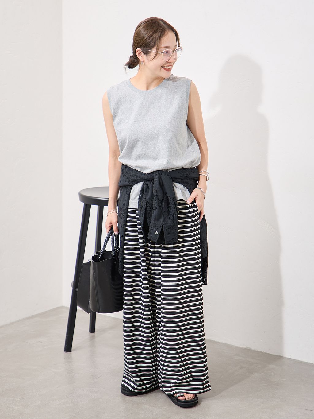 JOURNAL STANDARDの《追加2》汗ジミ防止天竺ノースリーブを使ったコーディネートを紹介します。｜Rakuten Fashion(楽天ファッション／旧楽天ブランドアベニュー)7272738