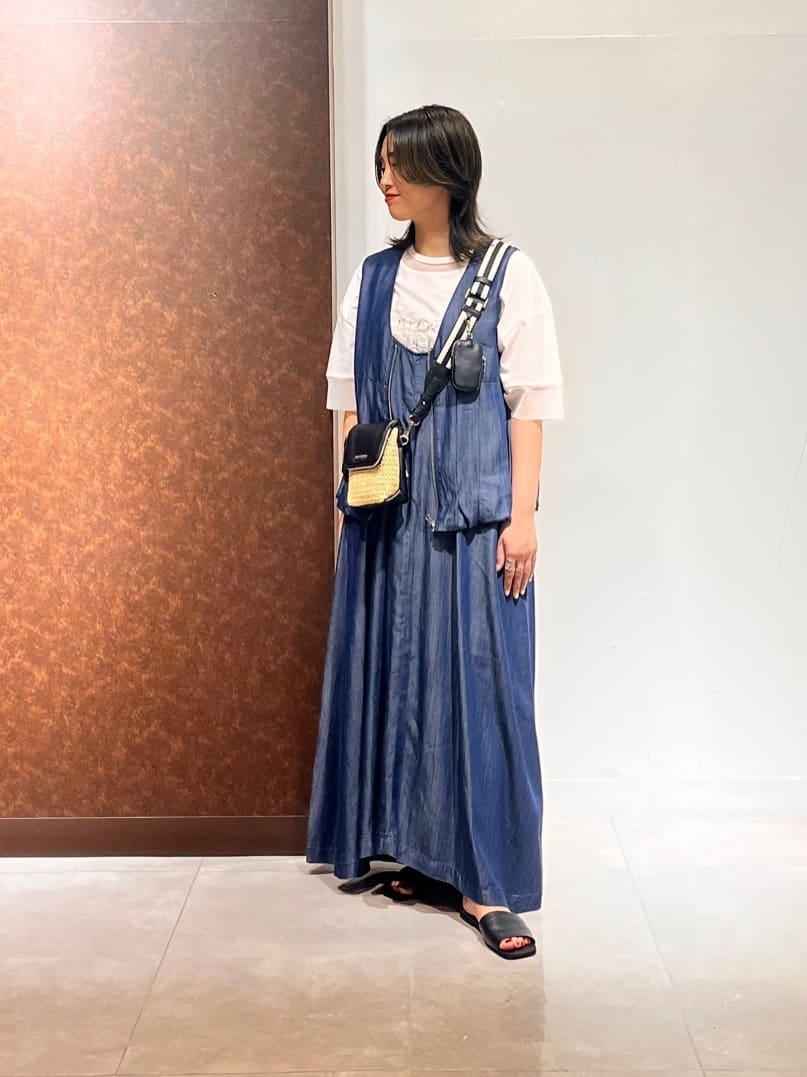 LASUD | テンセルデニムジャンパースカート | Rakuten Fashion(楽天