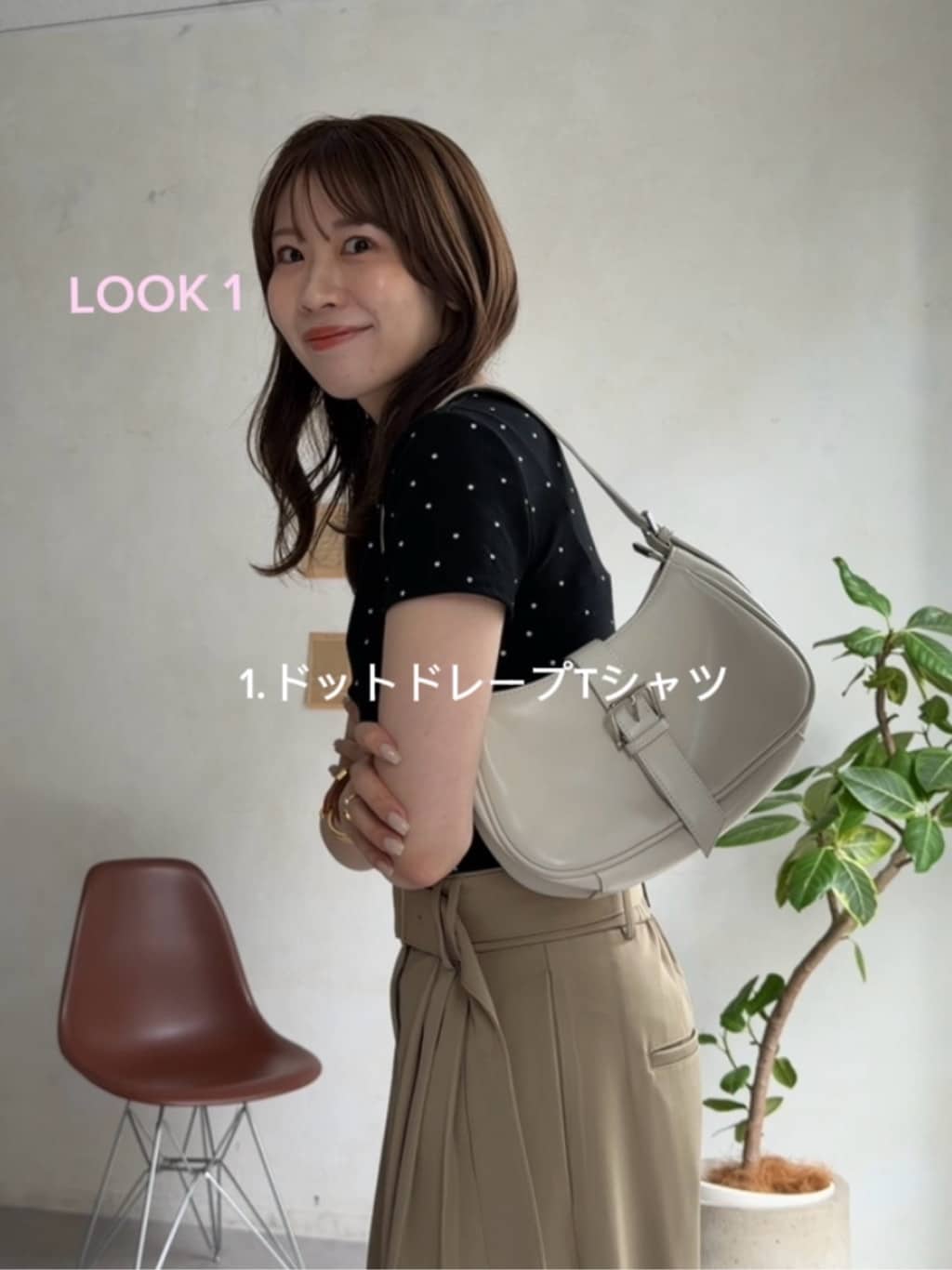 Thevon. | 【新色登場!】ドットドレープTシャツ | Rakuten Fashion