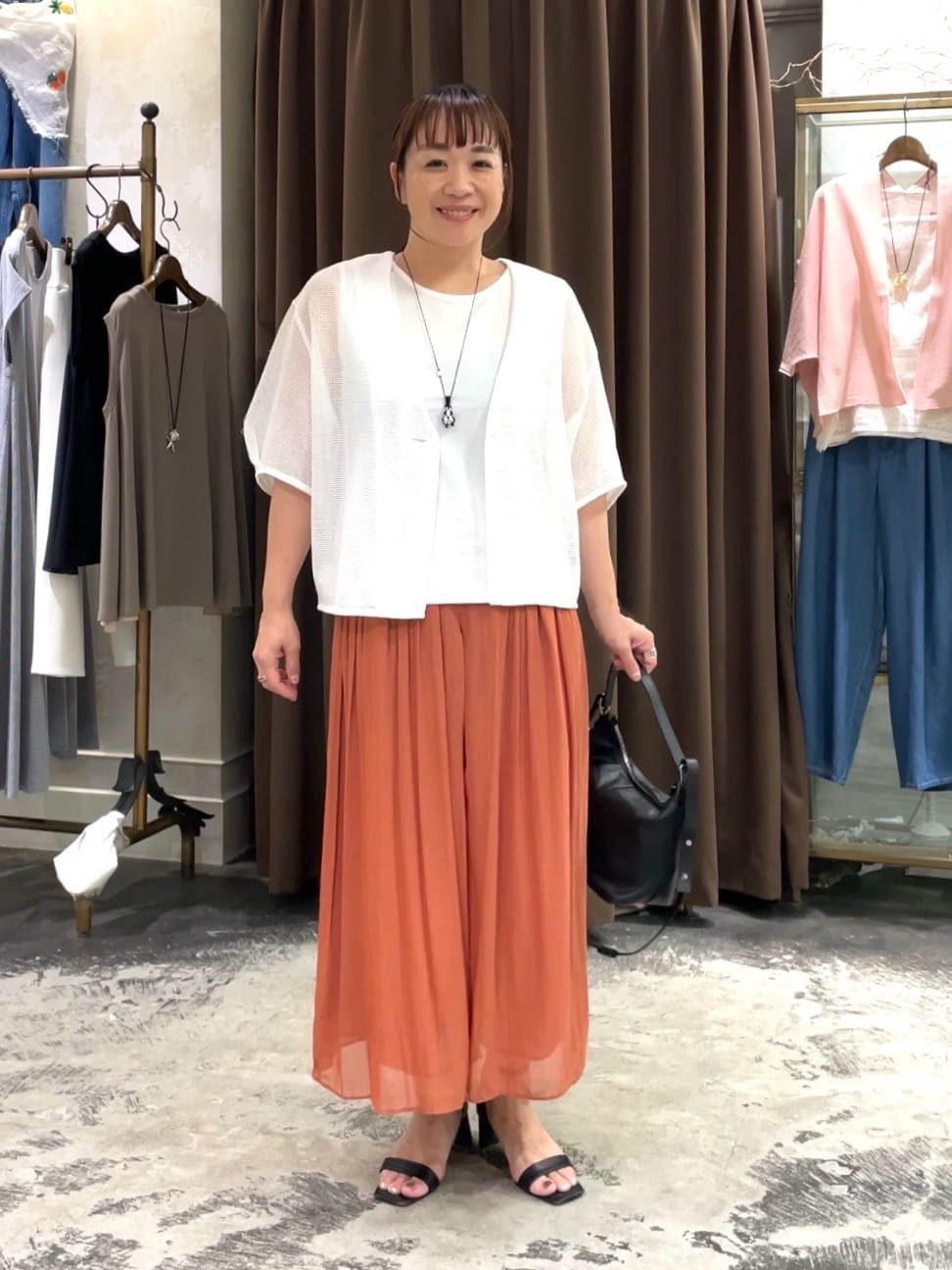 BEARDSLEY | NEWシワシフォンギャザーパンツ | Rakuten Fashion(楽天