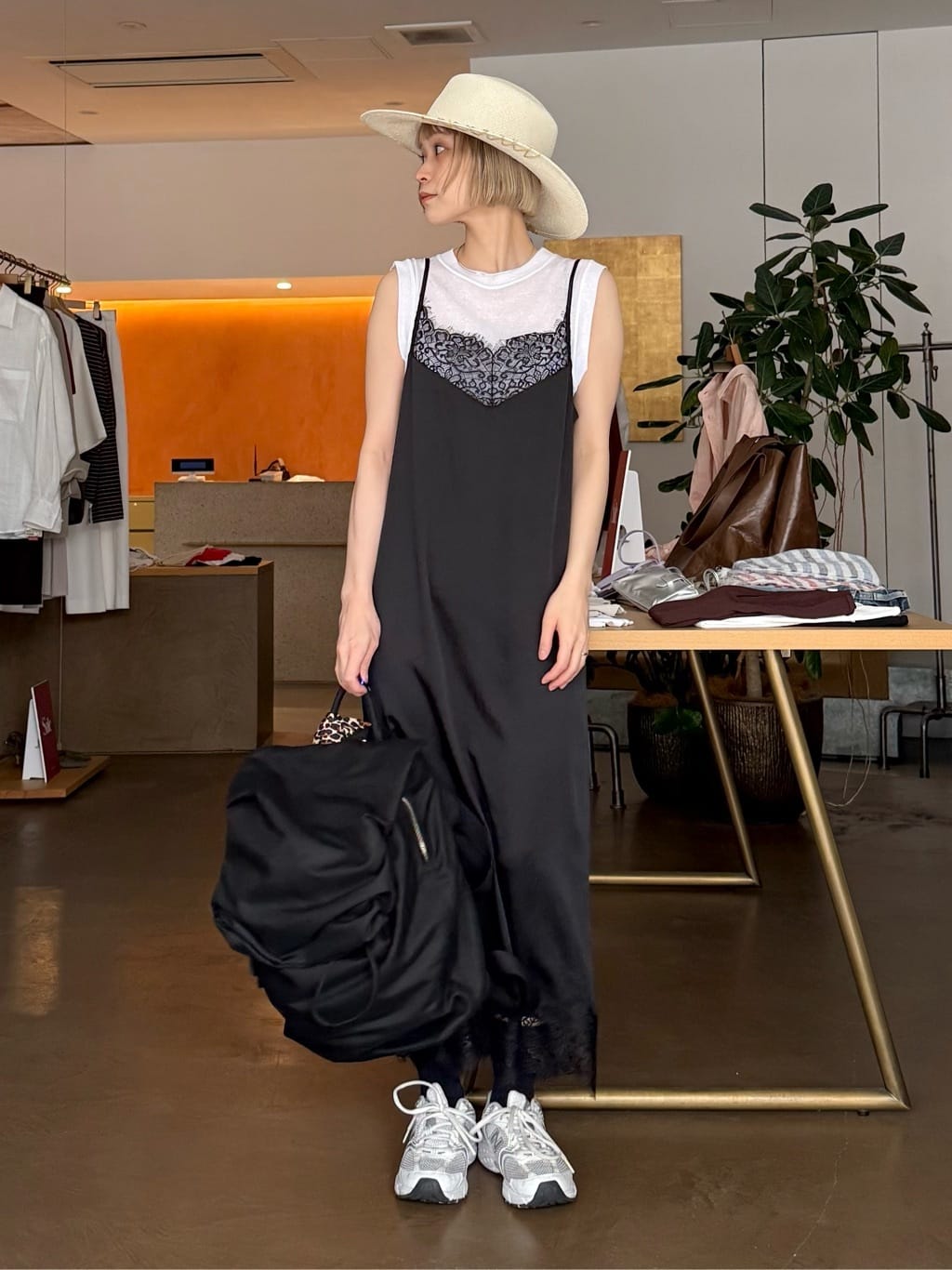 Whim Gazette | レースロングキャミ | Rakuten Fashion(楽天