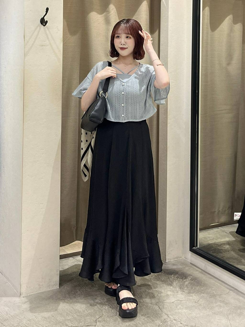 mysty womanのラッセルレースアンサンブルSSを使ったコーディネートを紹介します。｜Rakuten Fashion(楽天ファッション／旧楽天ブランドアベニュー)7275753
