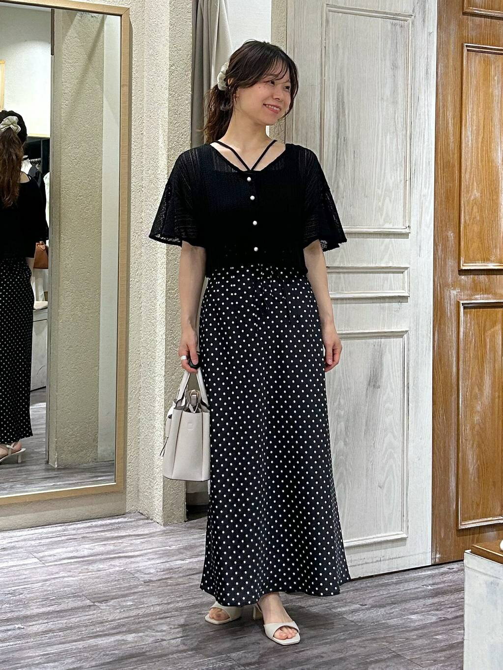 mysty womanのラッセルレースアンサンブルSSを使ったコーディネートを紹介します。｜Rakuten Fashion(楽天ファッション／旧楽天ブランドアベニュー)7275783