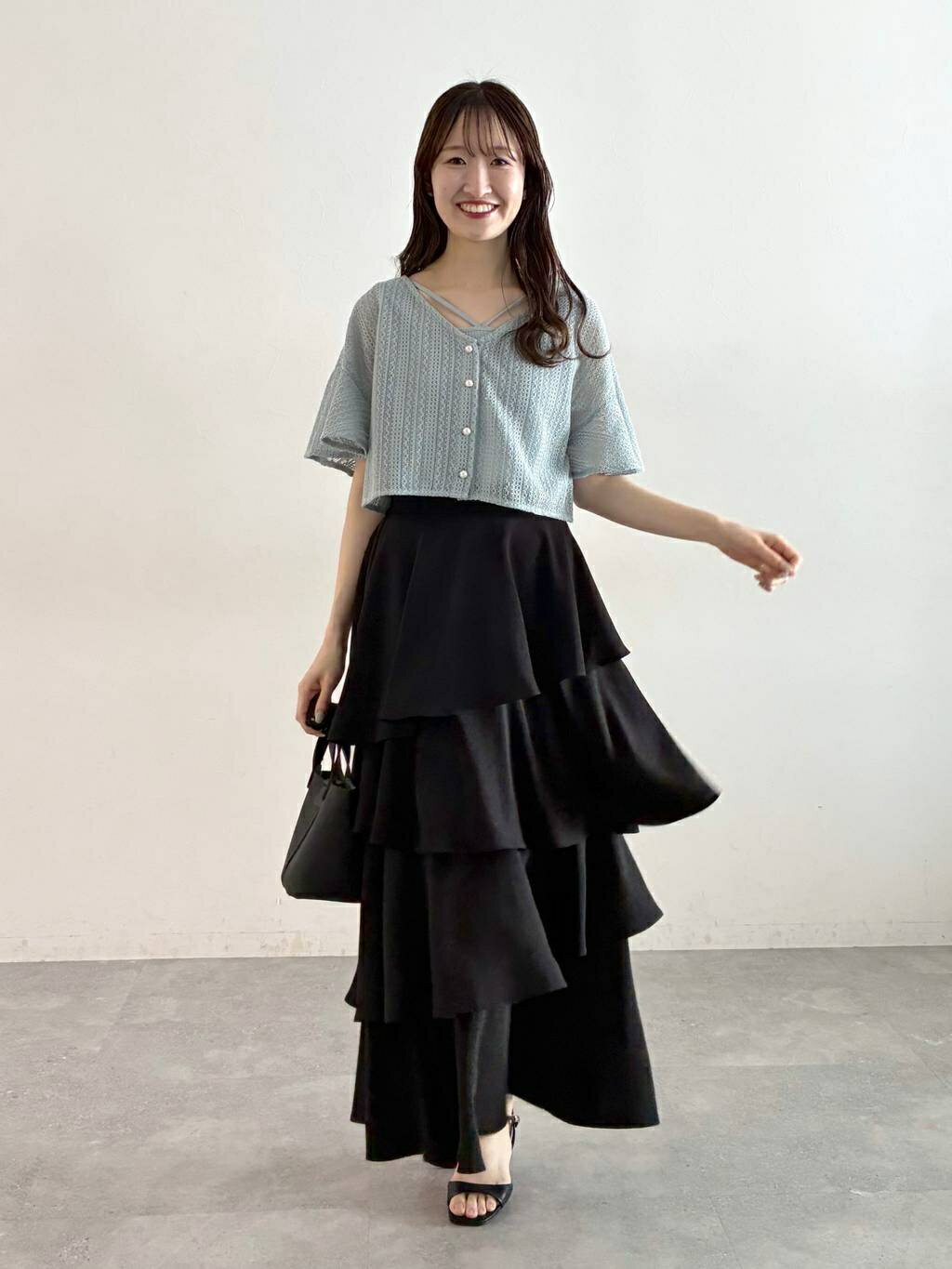 mysty womanのラッセルレースアンサンブルSSを使ったコーディネートを紹介します。｜Rakuten Fashion(楽天ファッション／旧楽天ブランドアベニュー)7275764