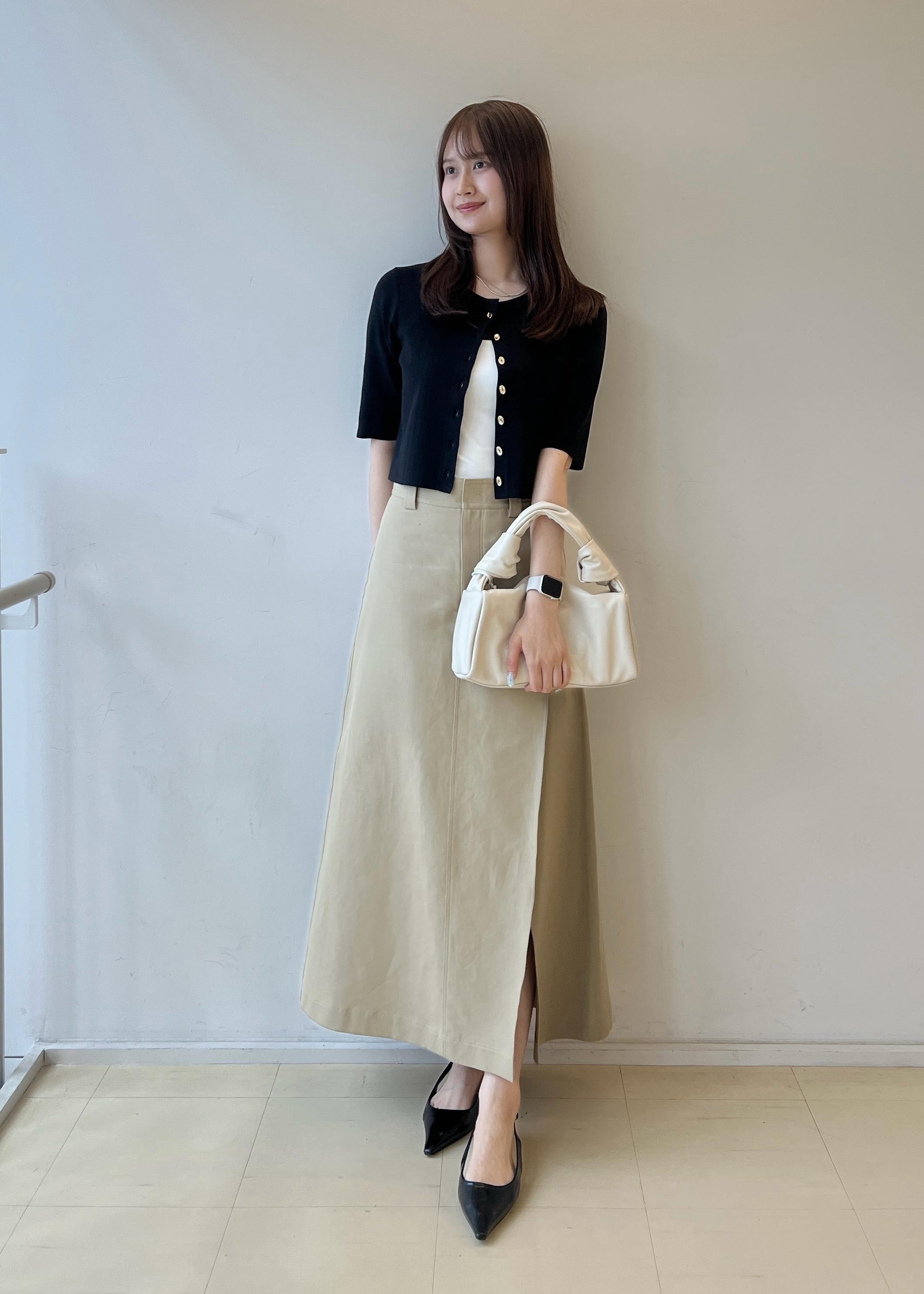 ADAM ET ROPE' | 【EMOELLE】タックスカート | Rakuten Fashion(楽天