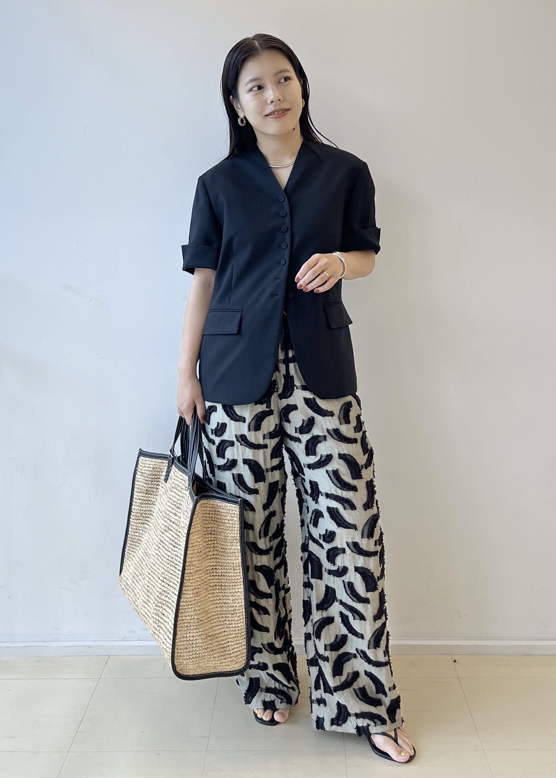 ADAM ET ROPE' | リネンライクブラウスジャケット | Rakuten Fashion