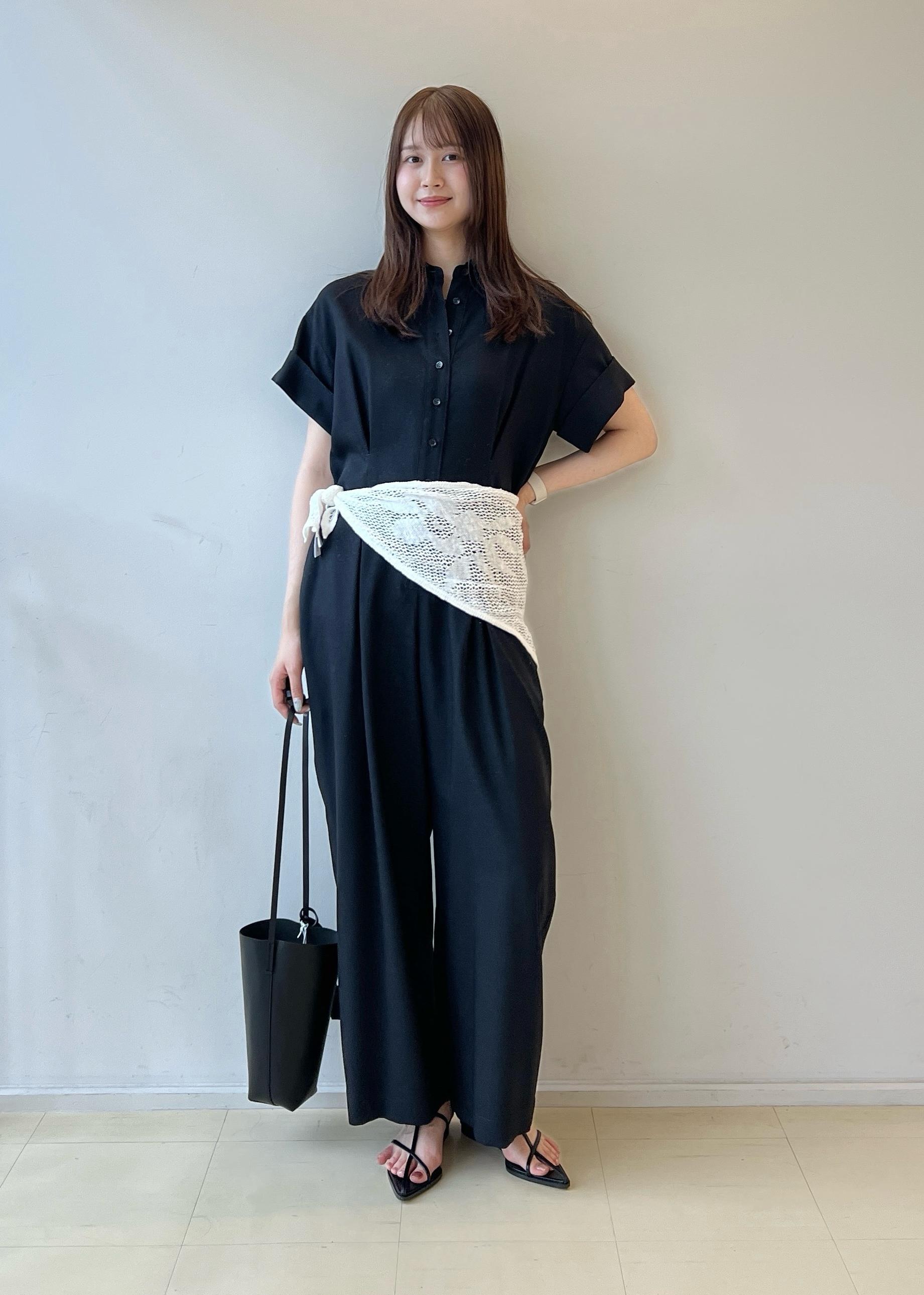 ADAM ET ROPE'のシャツロンパースを使ったコーディネート | Rakuten