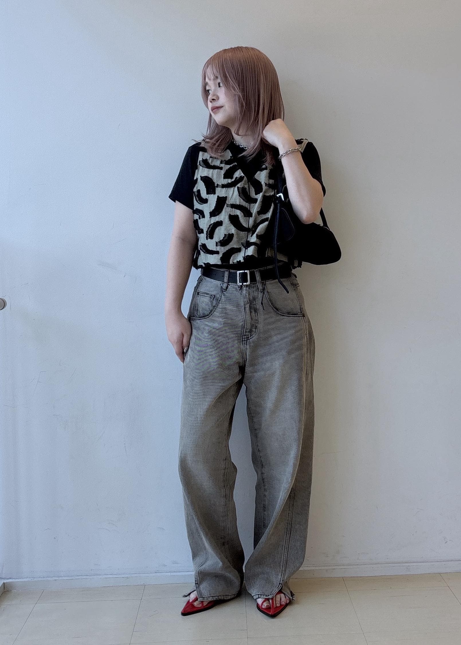 ADAM ET ROPE' | ジャガードタンクブラウス | Rakuten Fashion(楽天