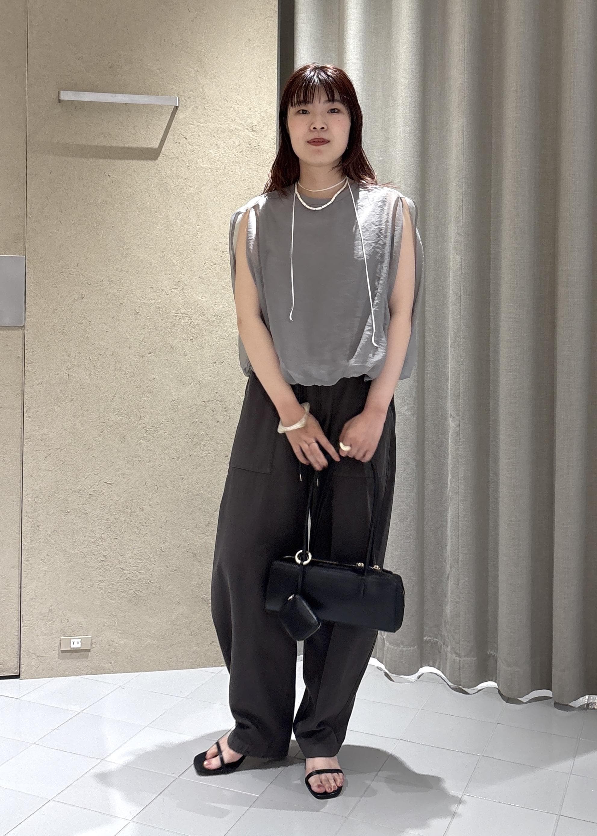 SALON adam et rope' | 【WEB限定】シアーオーガンジーバルーンプル