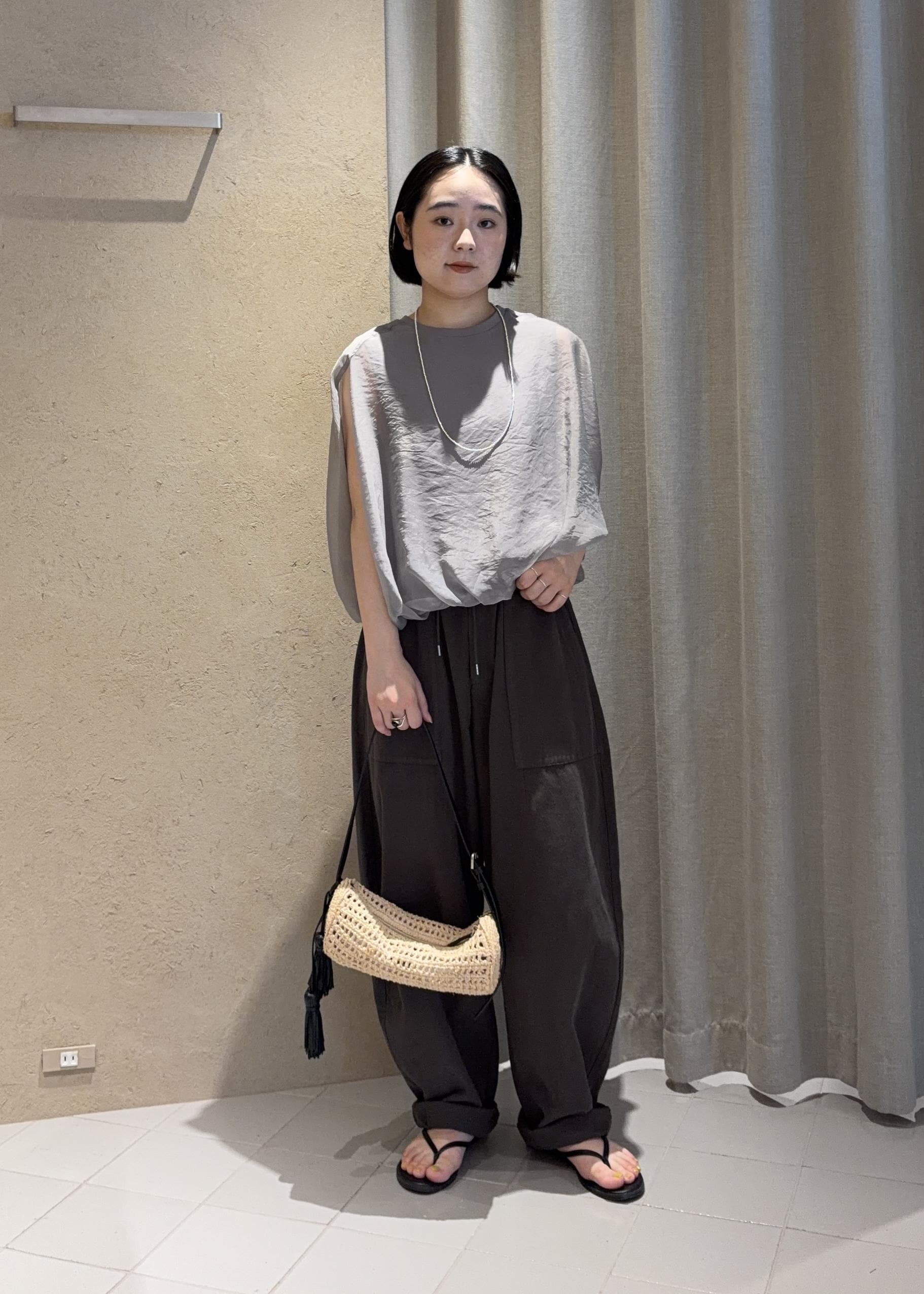 SALON adam et rope' | 【WEB限定】シアーオーガンジーバルーンプル