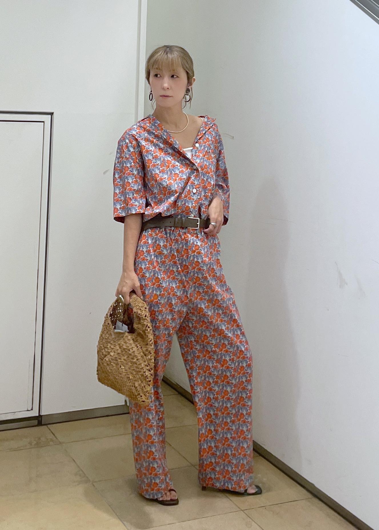 SALON adam et rope' | リバティオープンカラーシャツ | Rakuten