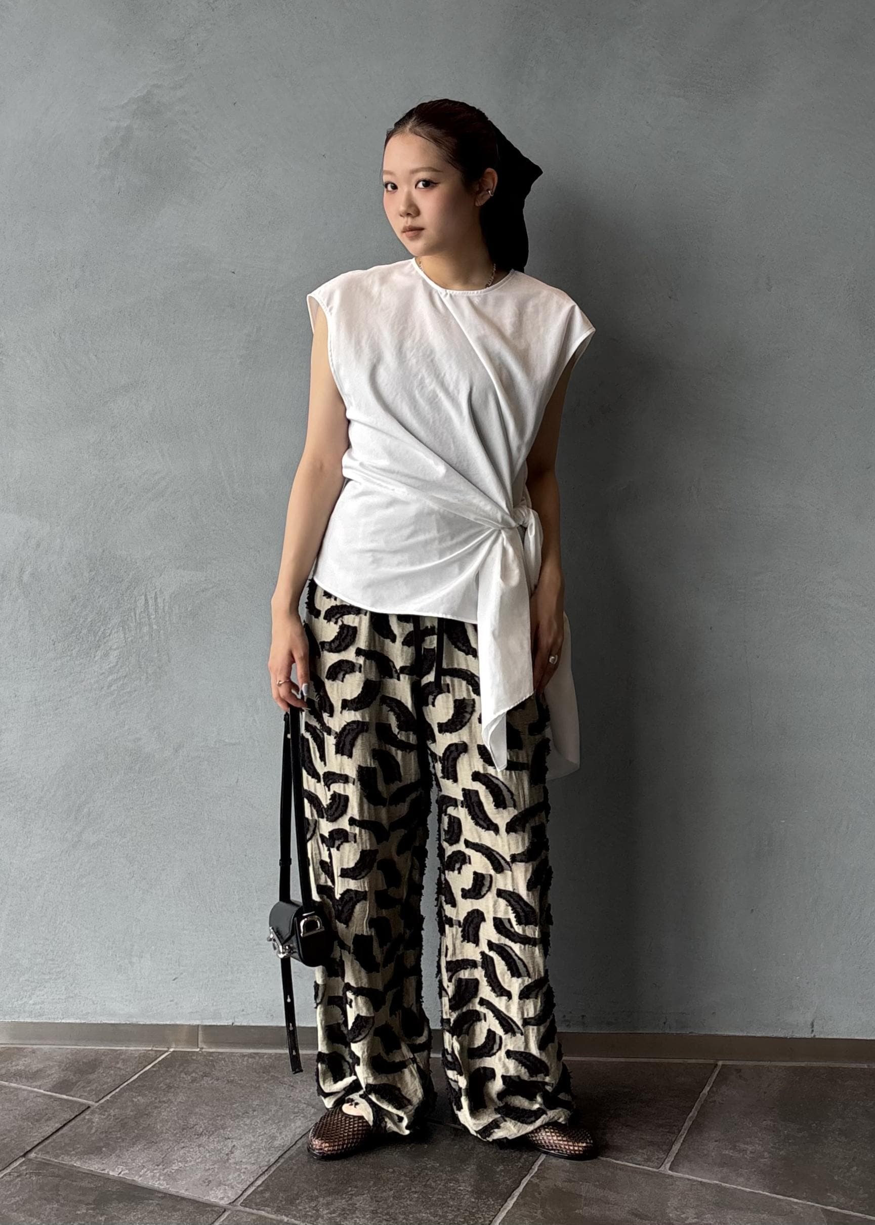 ADAM ET ROPE' | ジャガードイージーパンツ | Rakuten Fashion(楽天