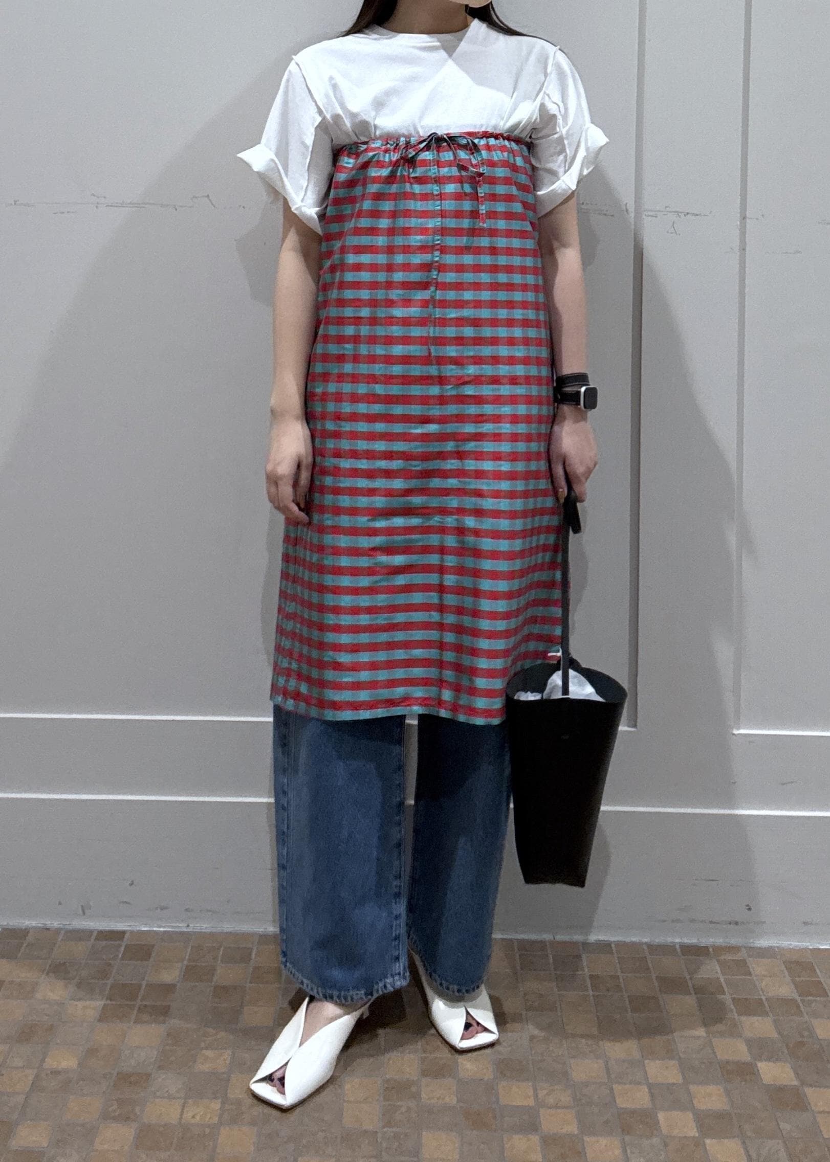 ADAM ET ROPE' | スクエアトゥカーブラインミュール | Rakuten Fashion