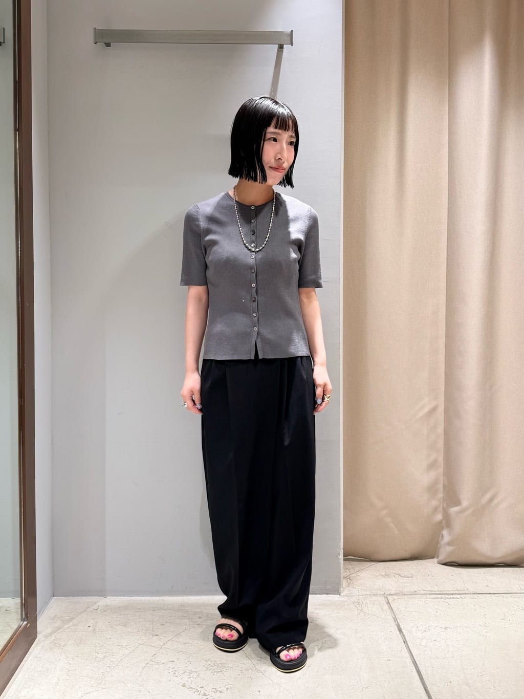 BEAUTY&YOUTH UNITED ARROWS | スパンコール ハーフスリーブ 2WAY