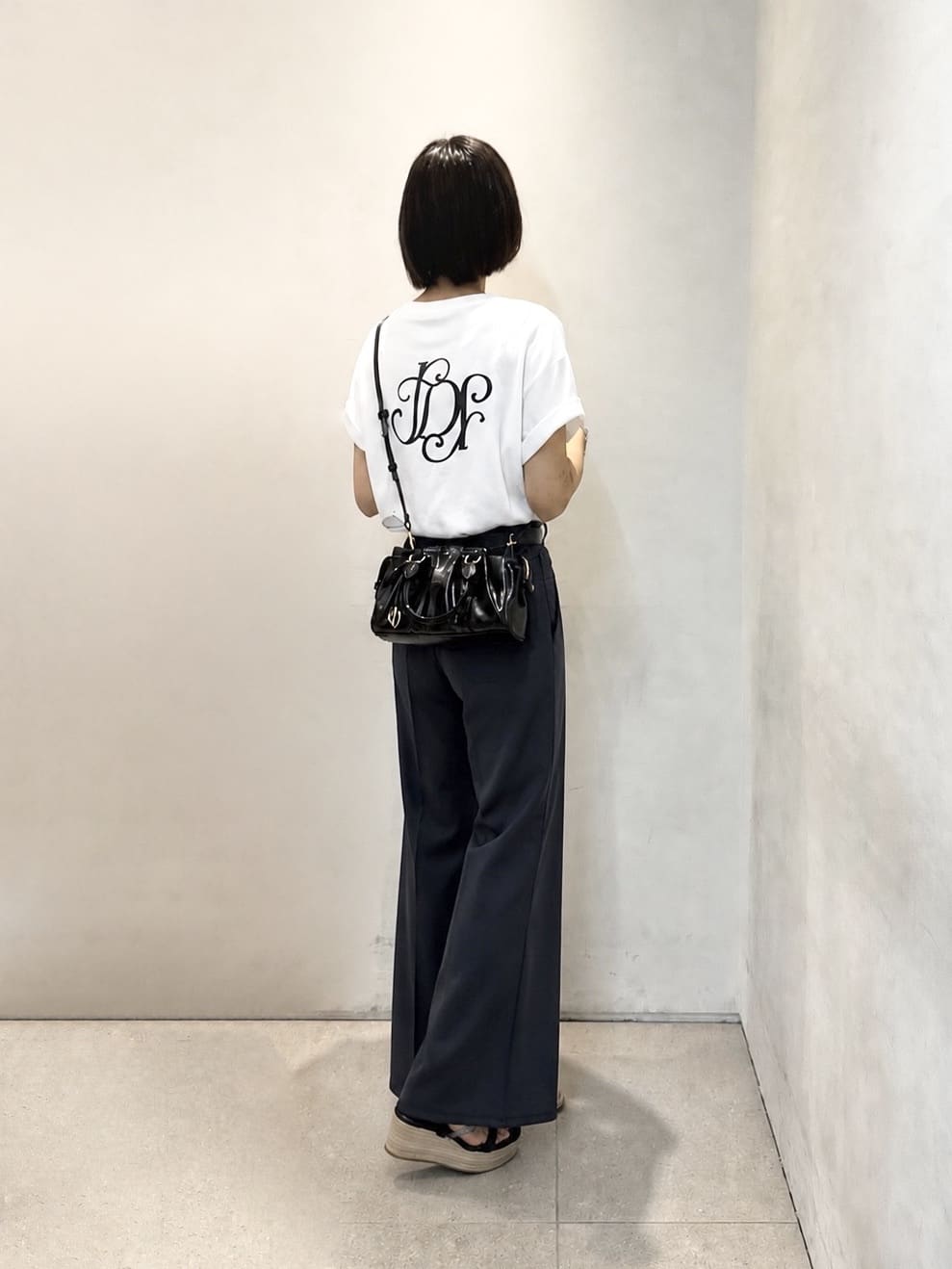 CHARLES & KEITH | Brittonブリットンルーシュドトップハンドルトート