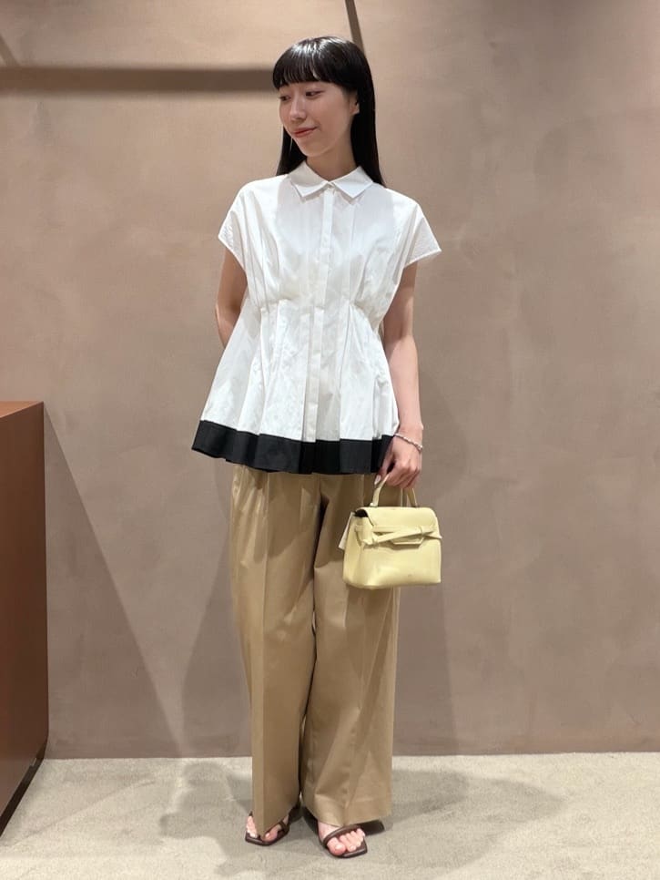 UNITED ARROWS | タック フレンチスリーブ シャツ | Rakuten Fashion