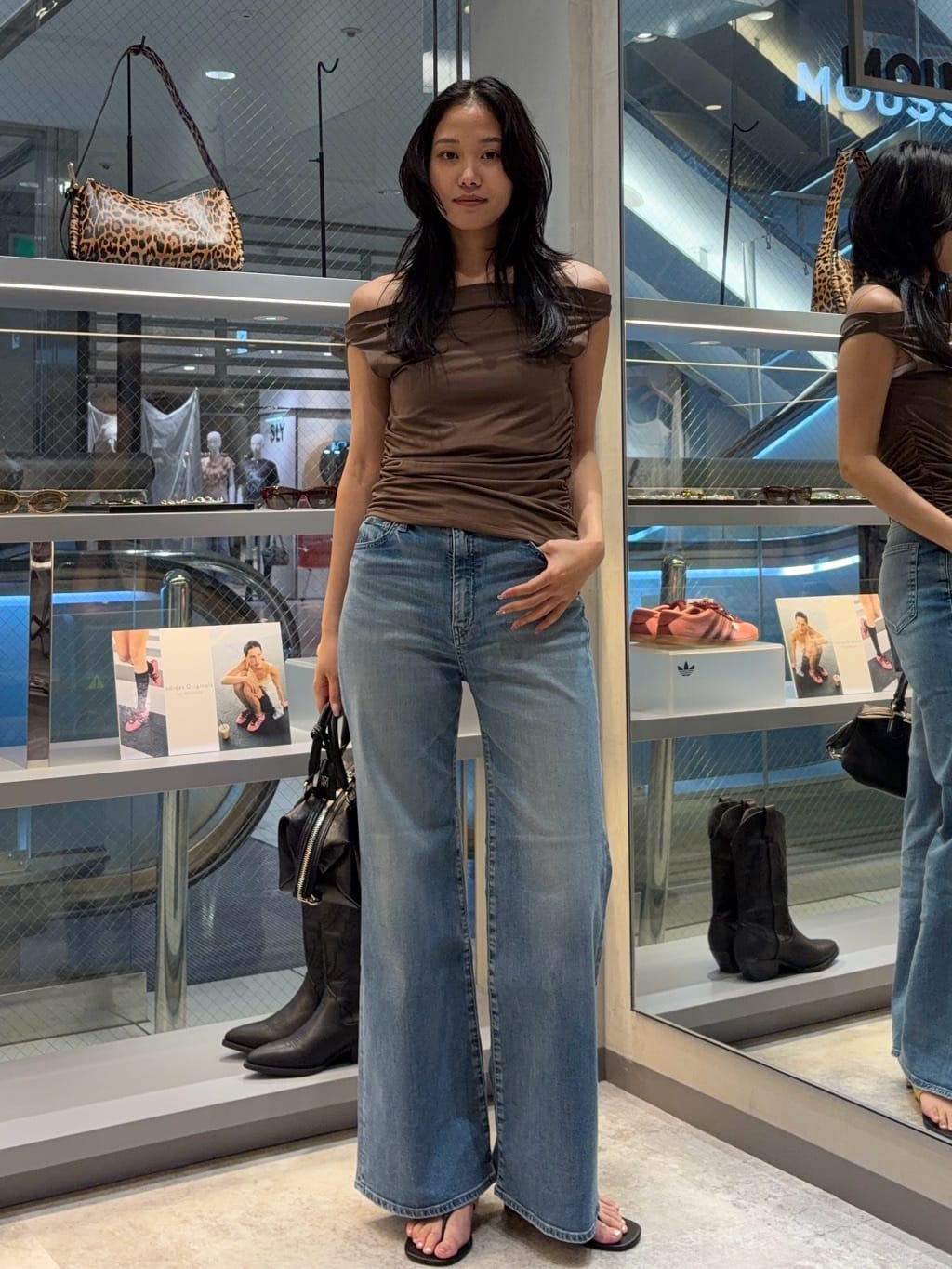 moussy | 【美脚見えデニム】【SNSで話題!】ADVANCED LONG LEG フレア
