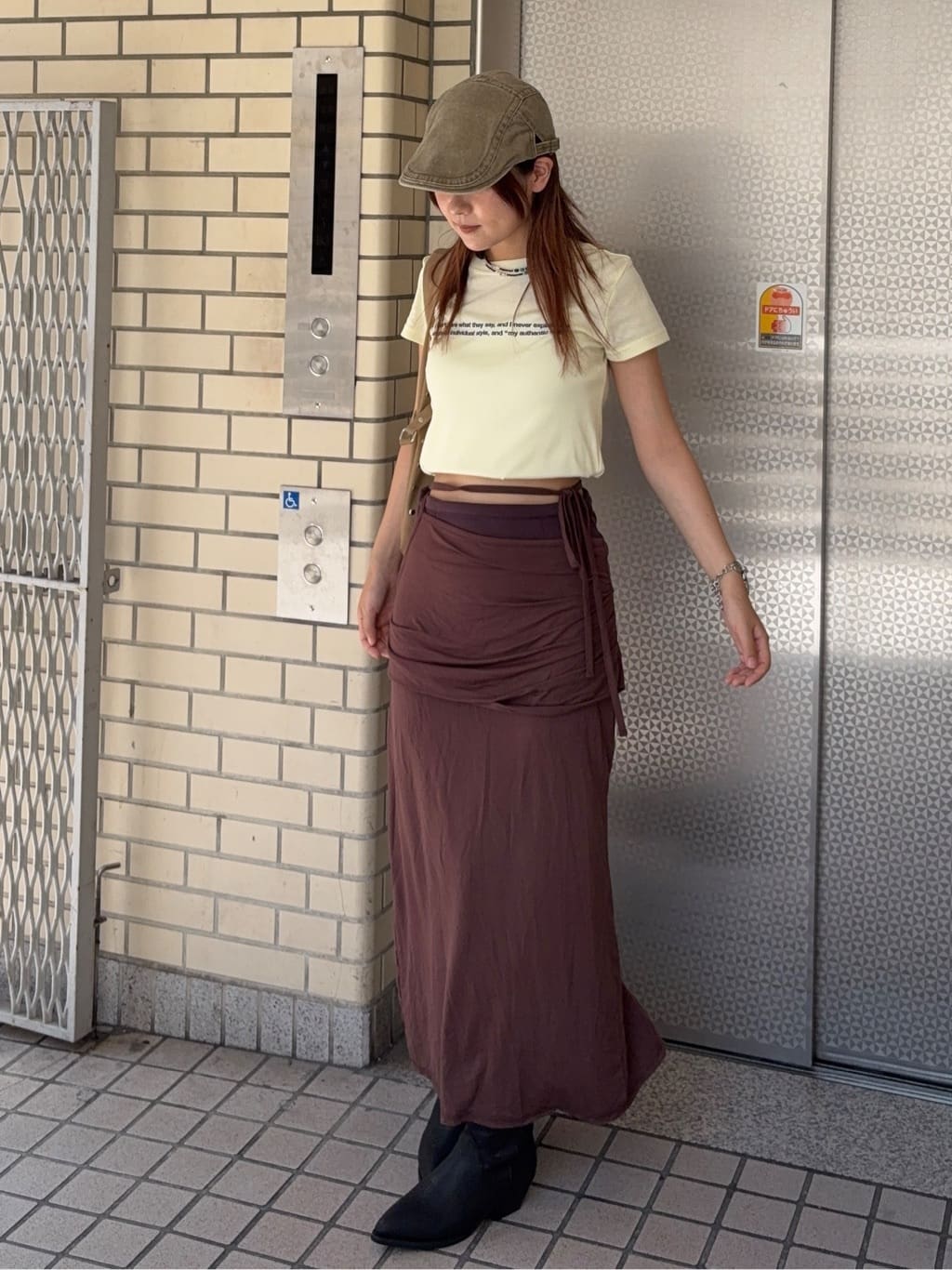 moussy | LAYER CUT MAXI スカート | Rakuten Fashion(楽天
