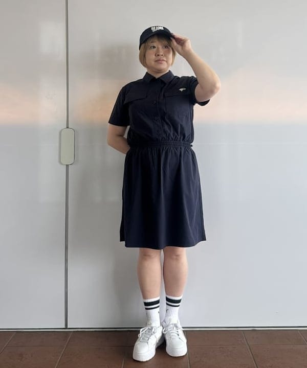 BEAMS GOLF | ORANGE LABEL / ストレッチ シャツワンピース(撥水・接触