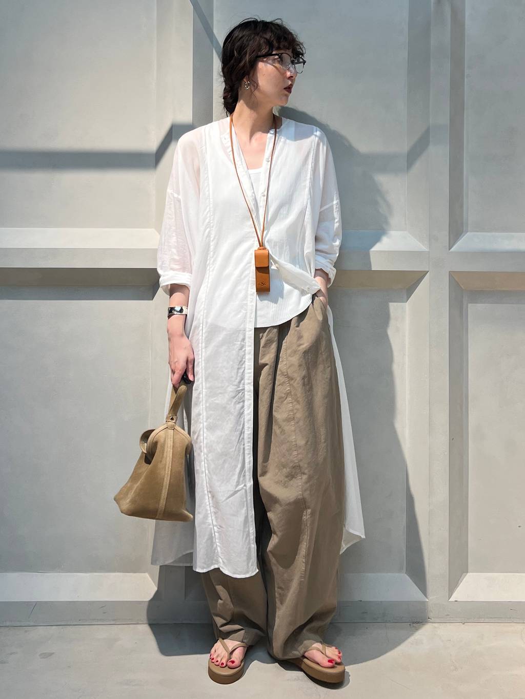 Curensology | コットンリネンドロストパンツ | Rakuten Fashion(楽天