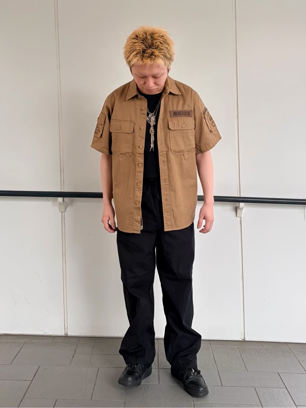 Fatigue shirt ファティーグシャツ コーデ FreshService フレッシュ