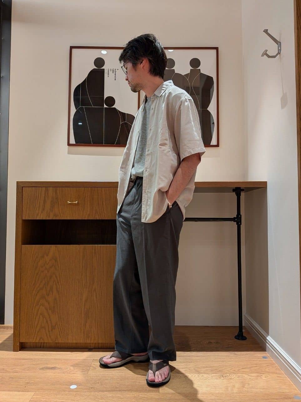 ＜Steven Alan＞ RENURMY アウト ワンプリーツ スラックス Steven Alan＞ RENURMY アウト ワンプリーツ スラックス