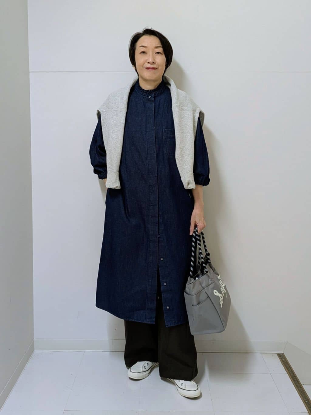 Dessin | 【洗える】60Zデニムワンピース | Rakuten Fashion(楽天