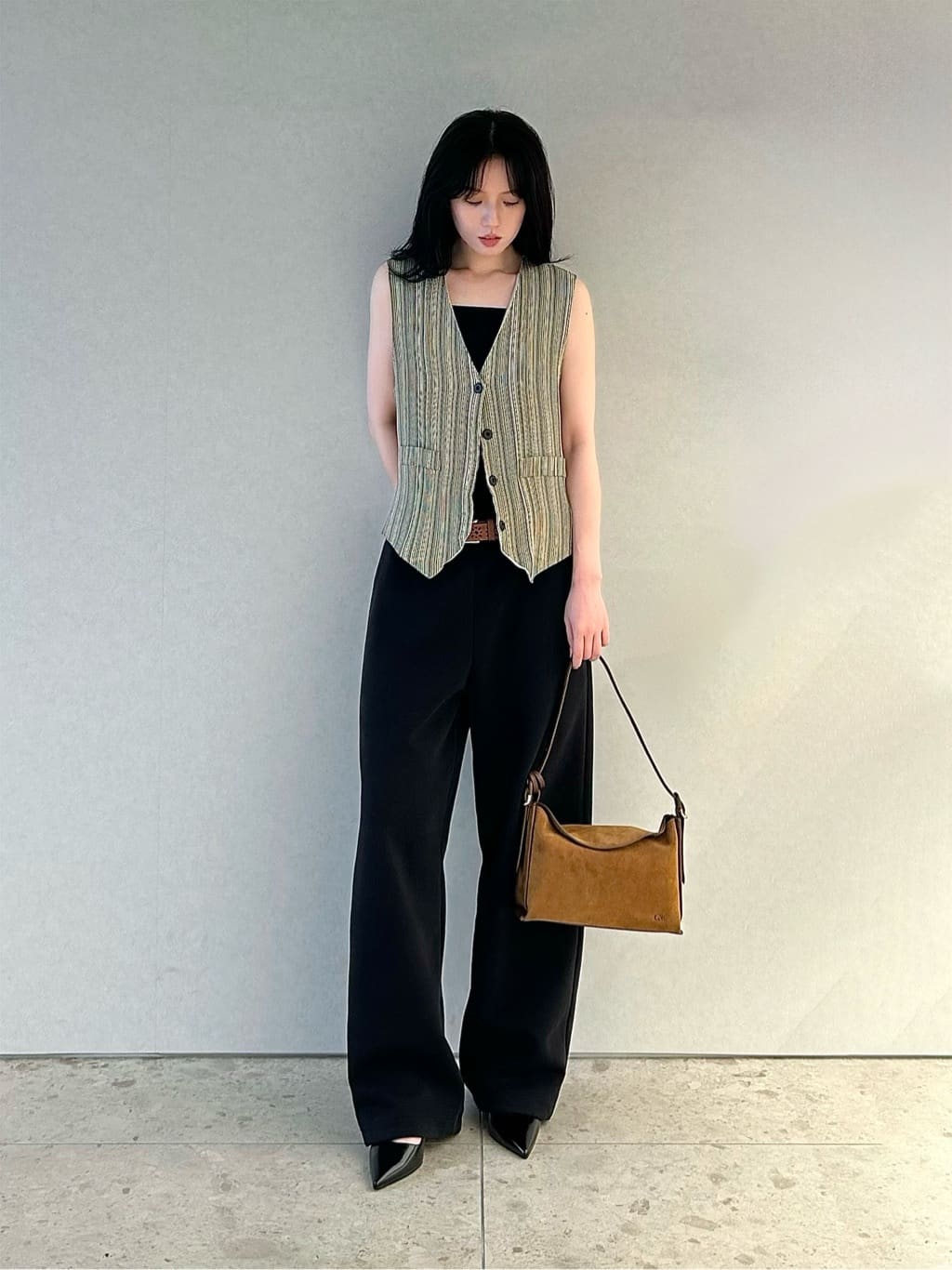 CHARLES & KEITH | レザー トップフラップ ホーボーバッグ | Rakuten