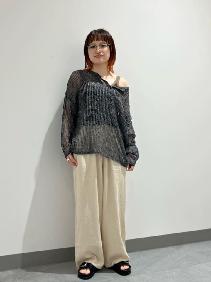 FREAK’S STOREのシアー トリミング タンクトップを使ったコーディネートを紹介します。｜Rakuten Fashion(楽天ファッション／旧楽天ブランドアベニュー)7287014