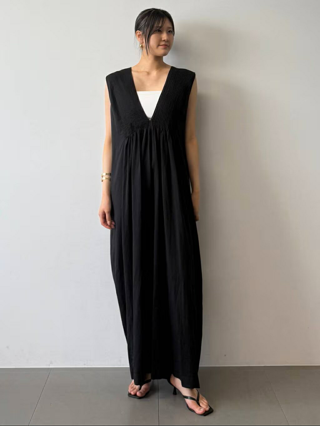 Curensology | コットンサテンタックオールインワン | Rakuten Fashion