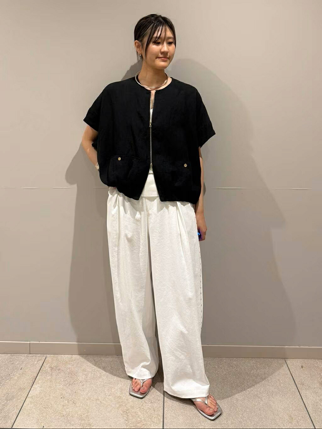 Curensology | シェルタリングスタッズパンツ | Rakuten Fashion(楽天